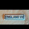 ENGLAND VII FULL BACK PATCH, FRONT SHIELD & ENGLAND VII BAR SET