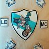 ENGLAND VII FULL BACK PATCH, FRONT SHIELD & ENGLAND VII BAR SET