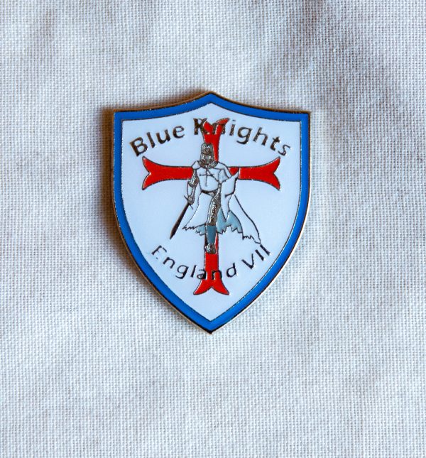 ENGLAND VII PIN BADGE